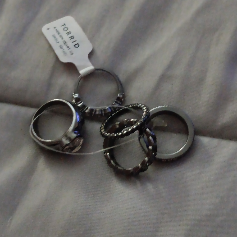 Stackable 5pk Heart